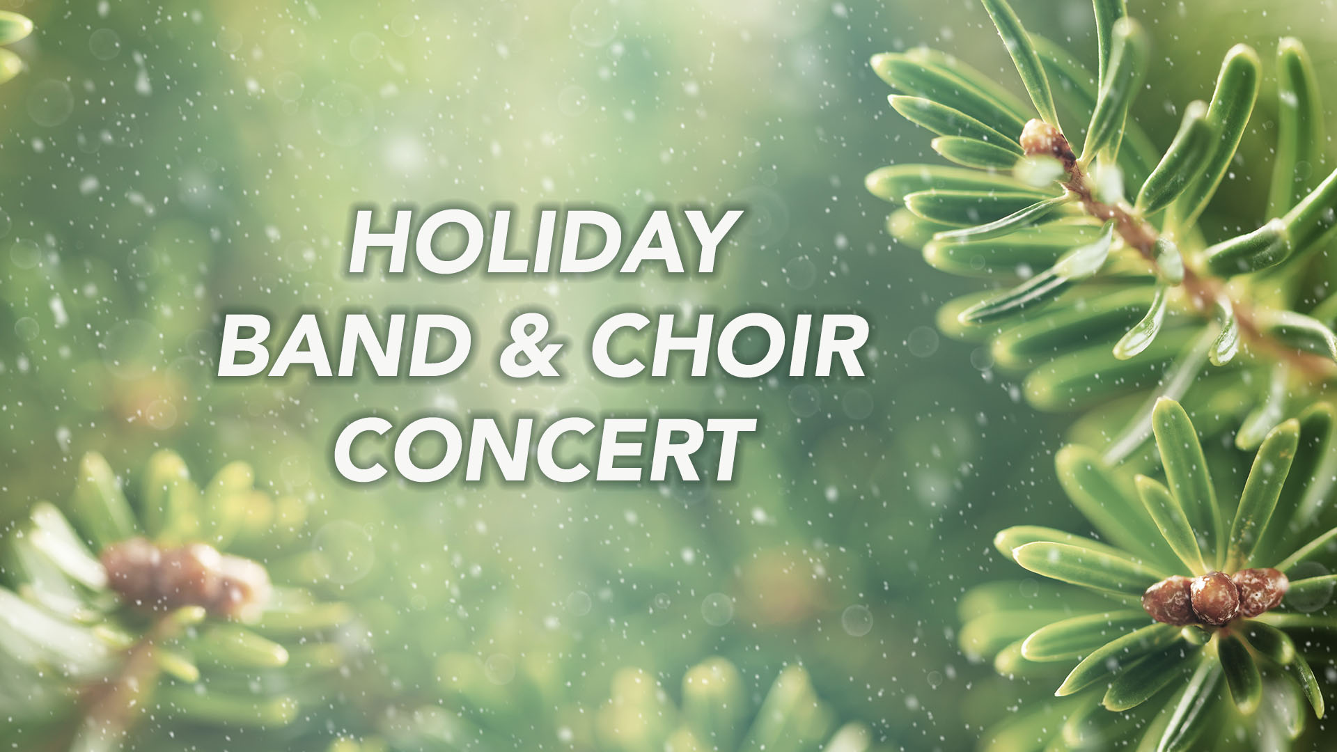 2025 Holiday Concert on December 6