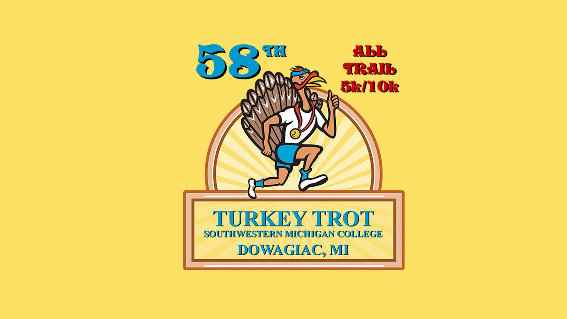 Annual Turkey Trot logo graphic