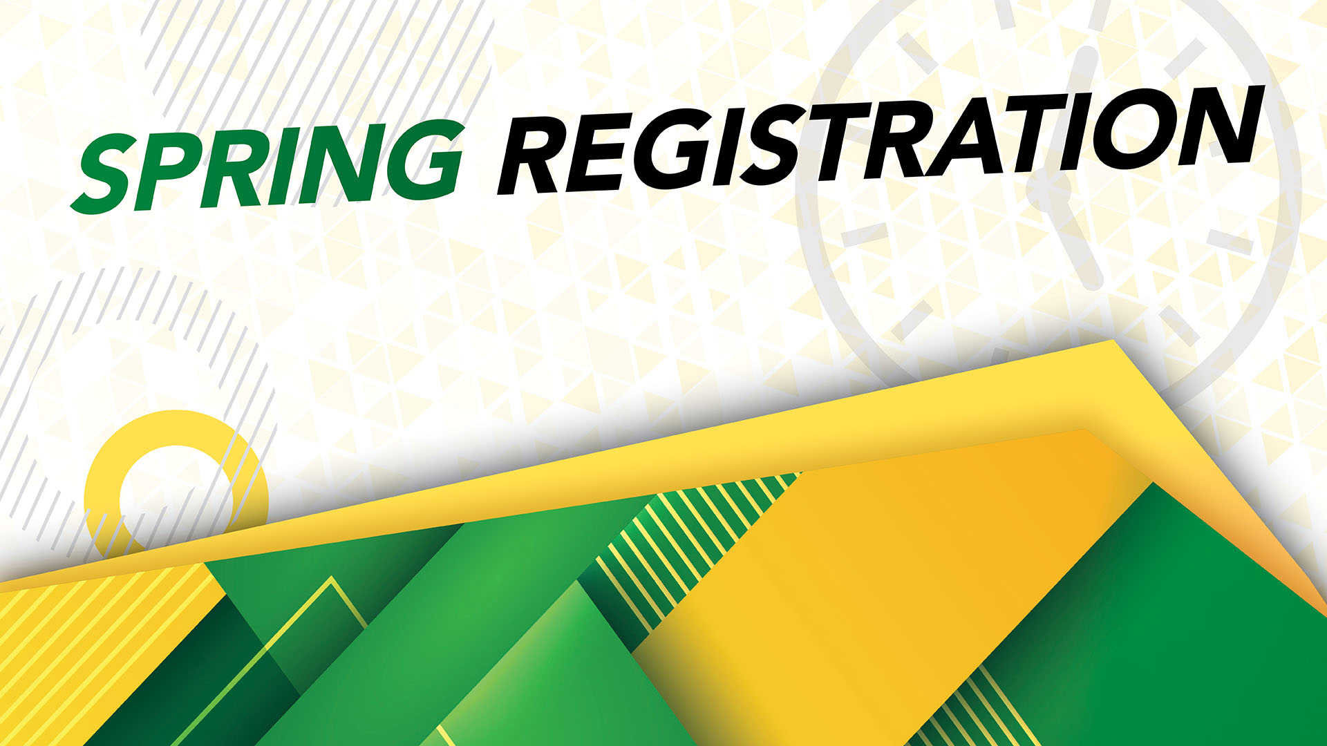 Apply and Register for Spring Classes!