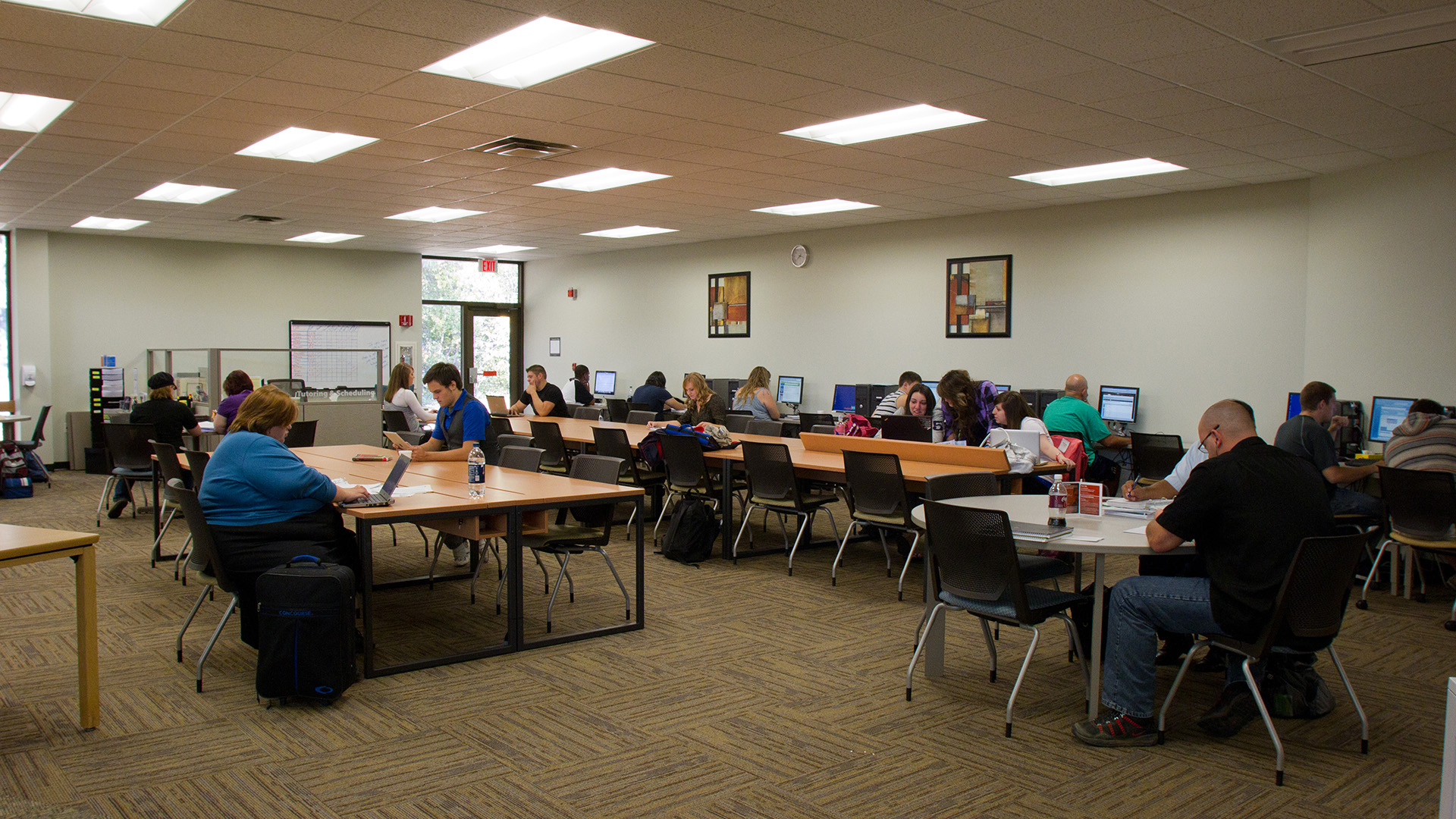 Teaching in Learning Center in the Fred L. Mathews Library