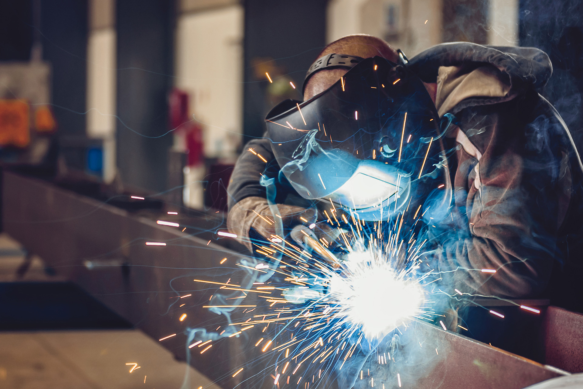 Industrial Welder With Torch