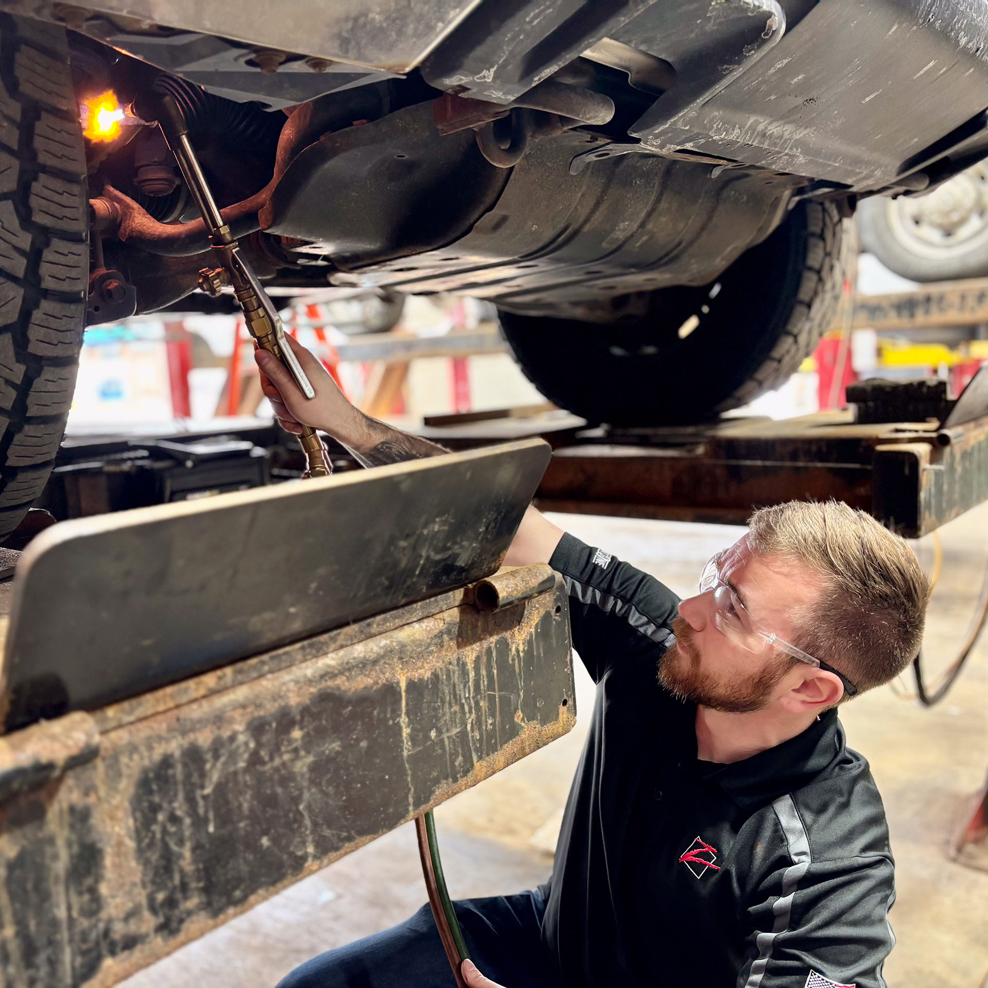 Alex Severinghaus, SMC ’16, has worked at Zolman Tire for 10 years