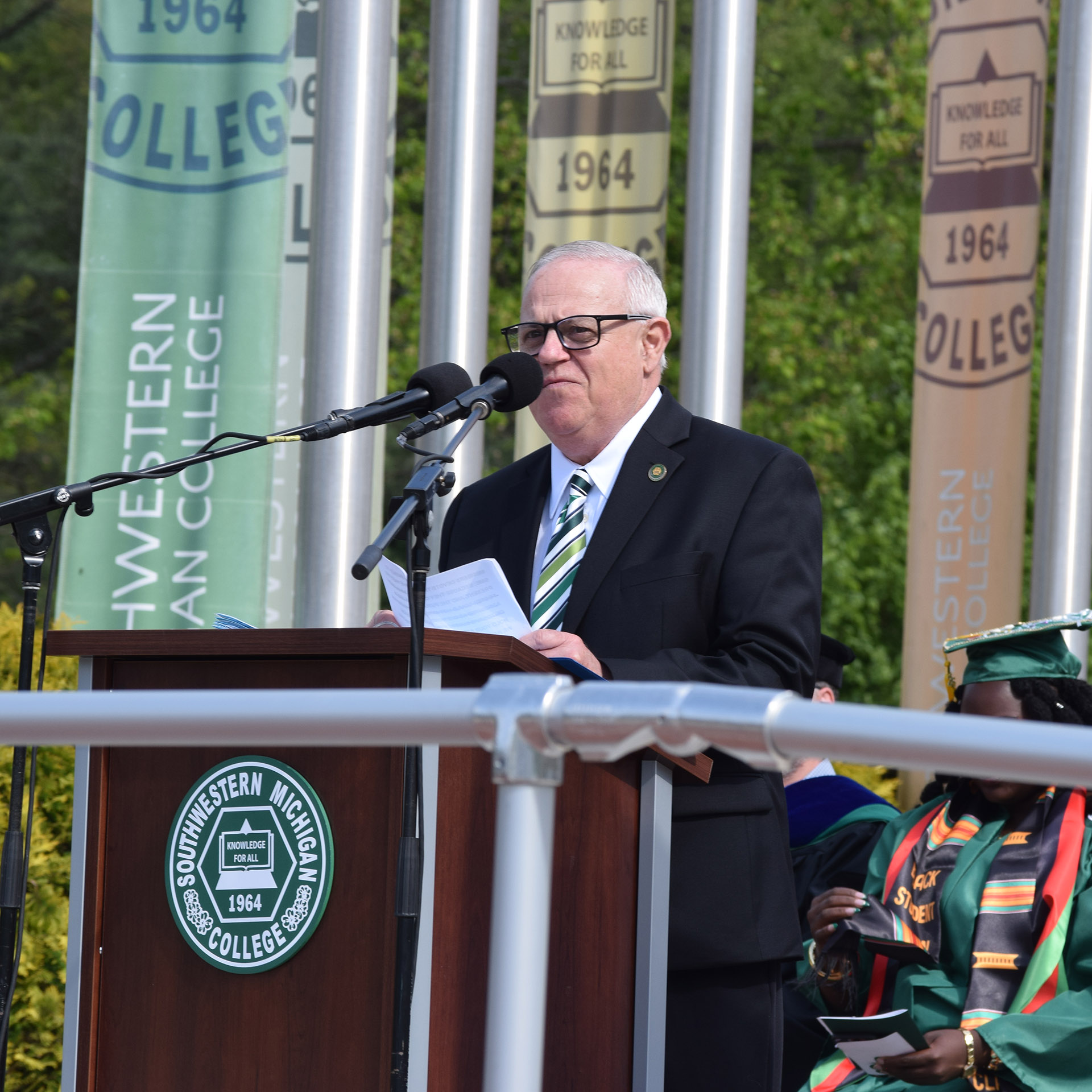 Board of Trustees Chairman Tom Jerdon
