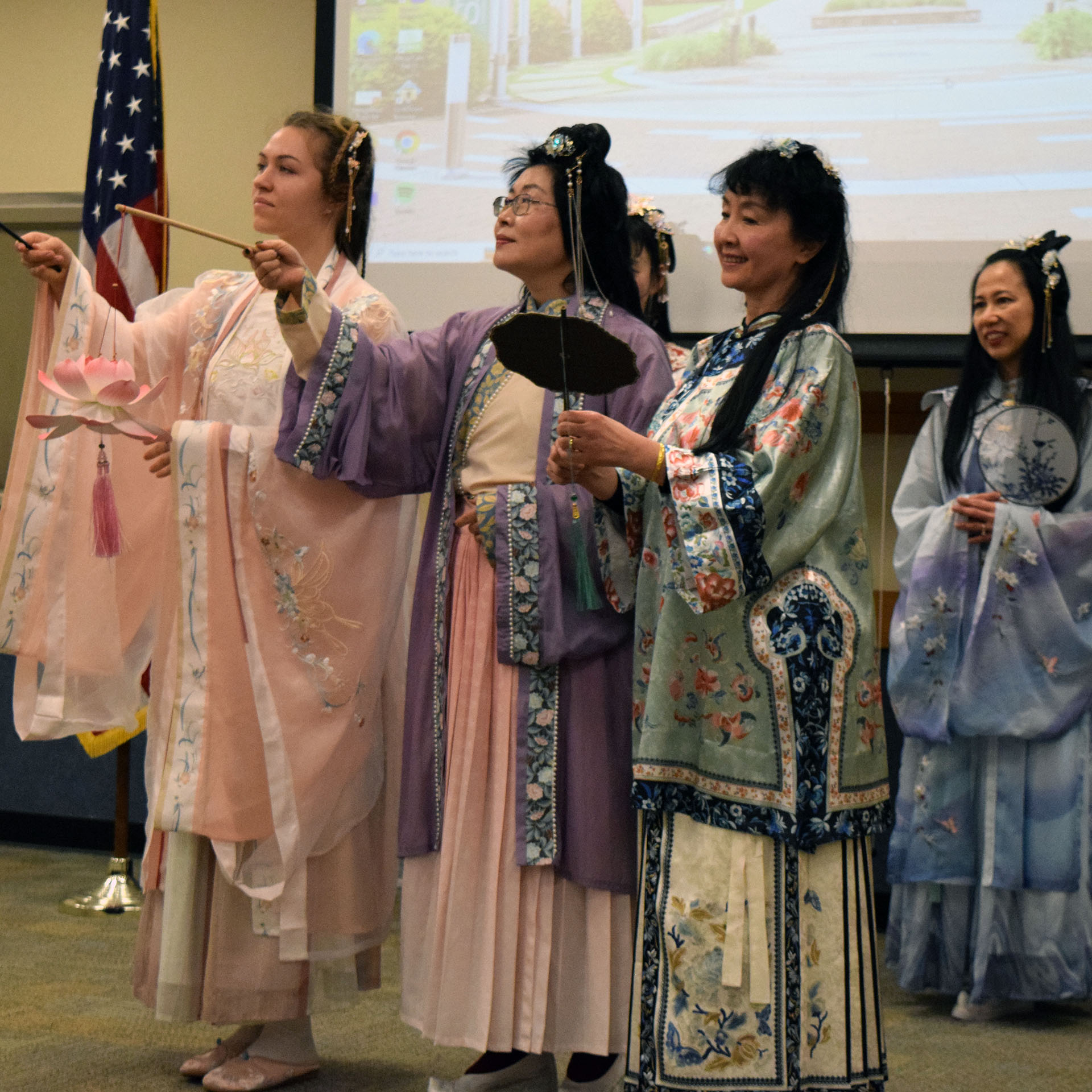 Chinese dancers