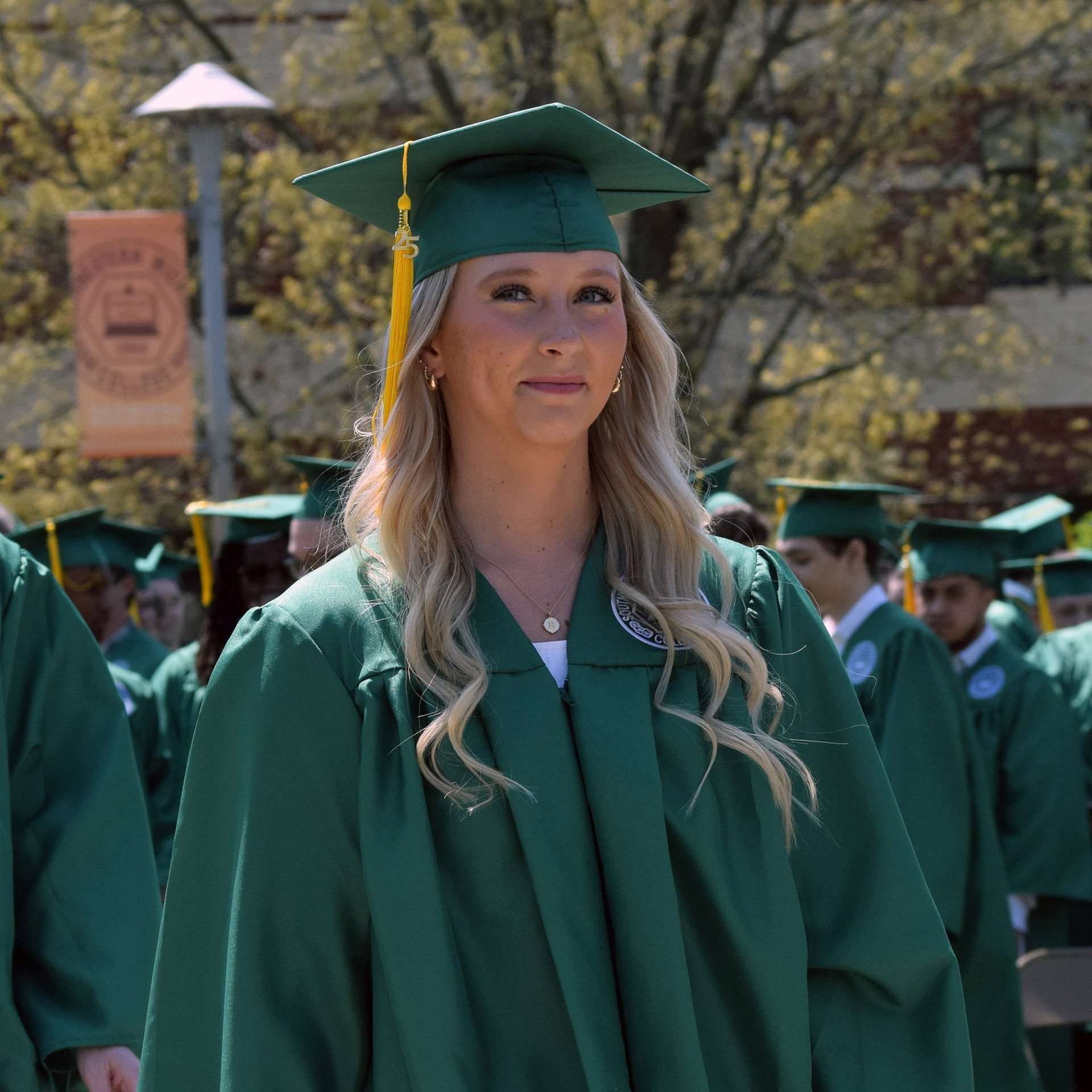 Female grad