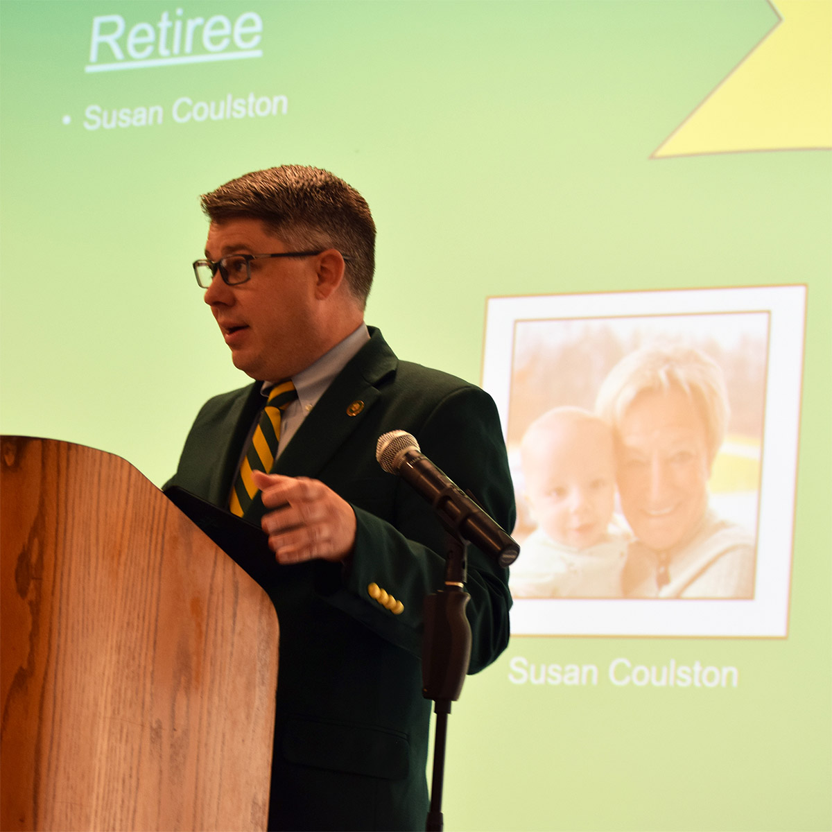 Dr. Joe talks about his CFO, Susan Coulston