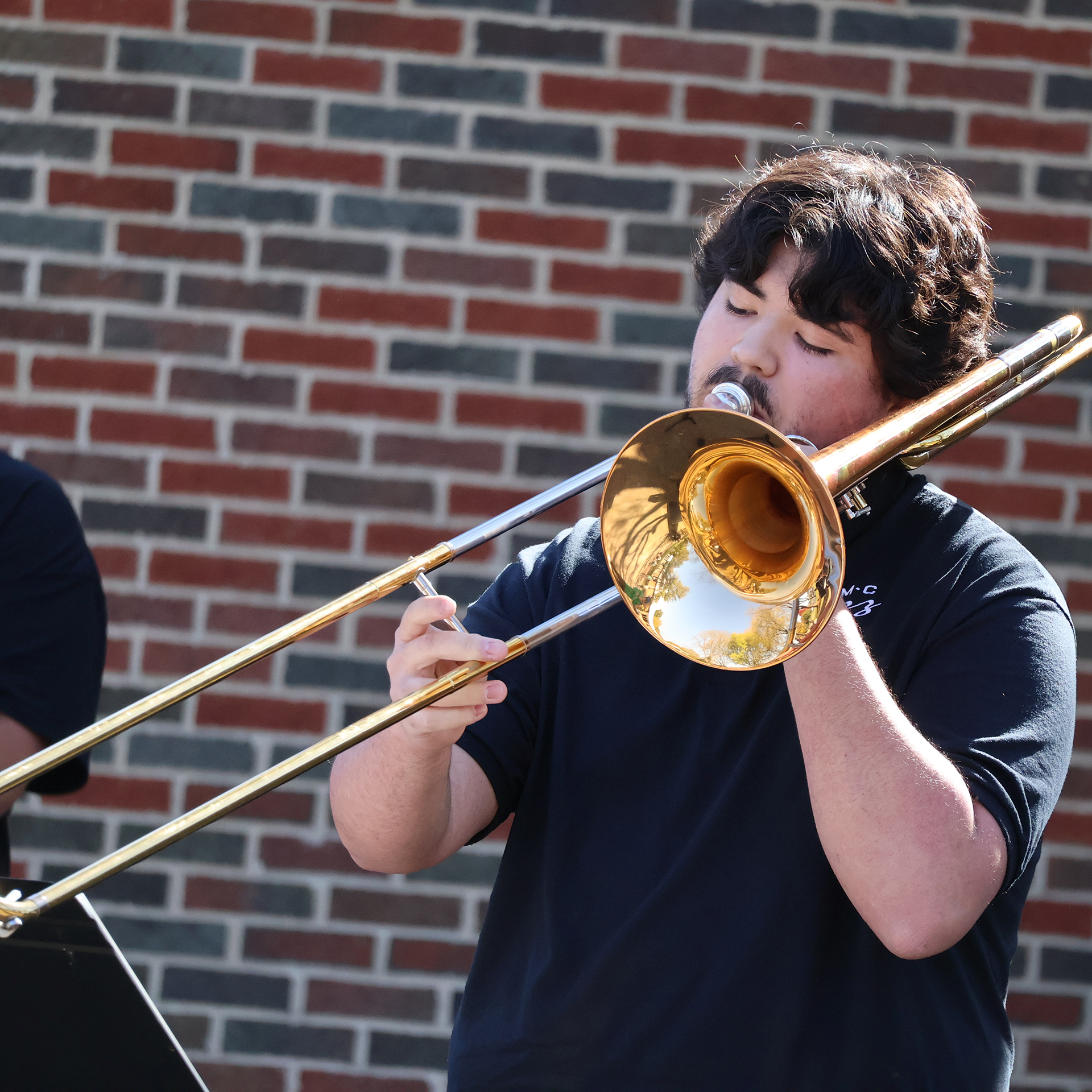 Hector Salguero, trombone, Watervliet
