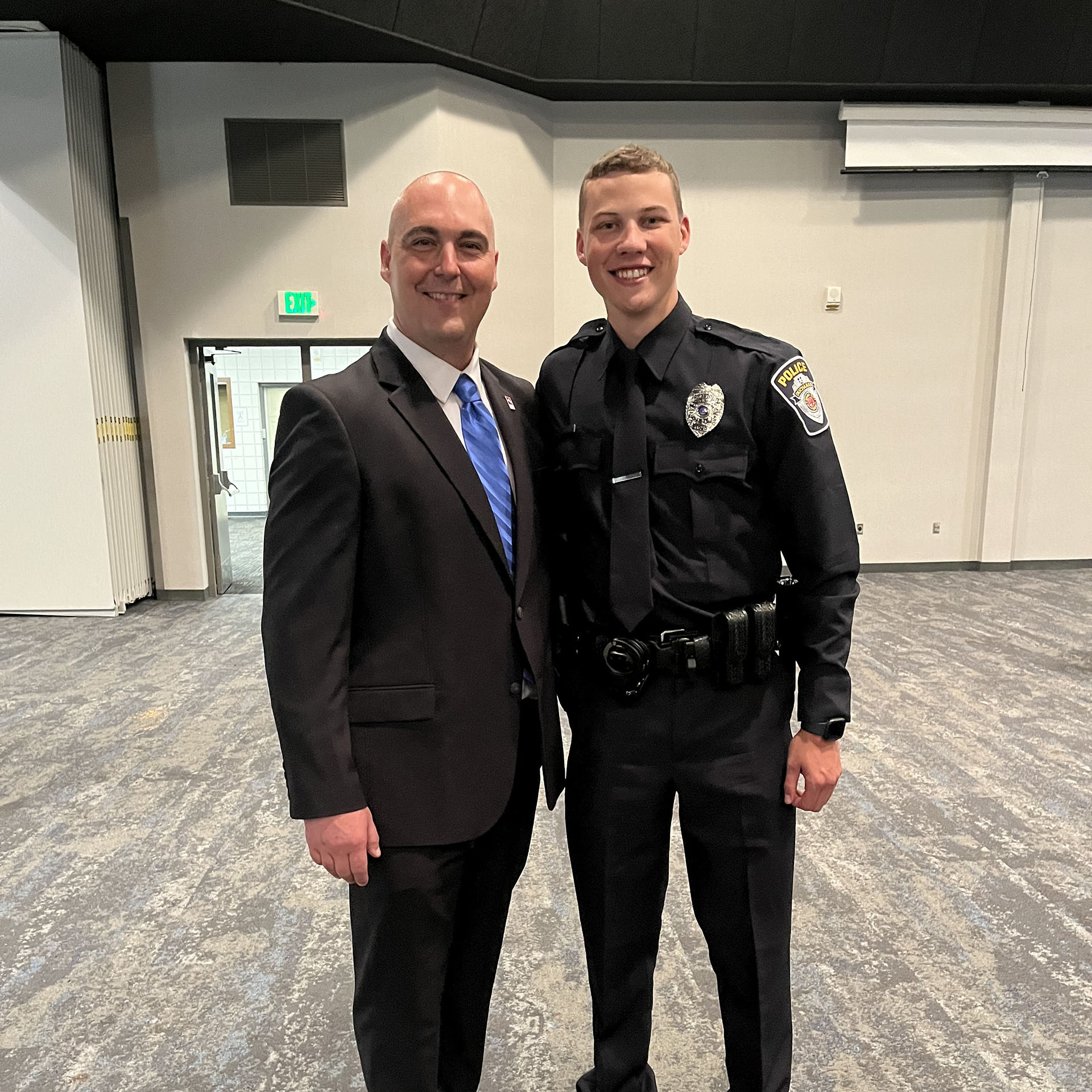 Cooper Christner now a cop