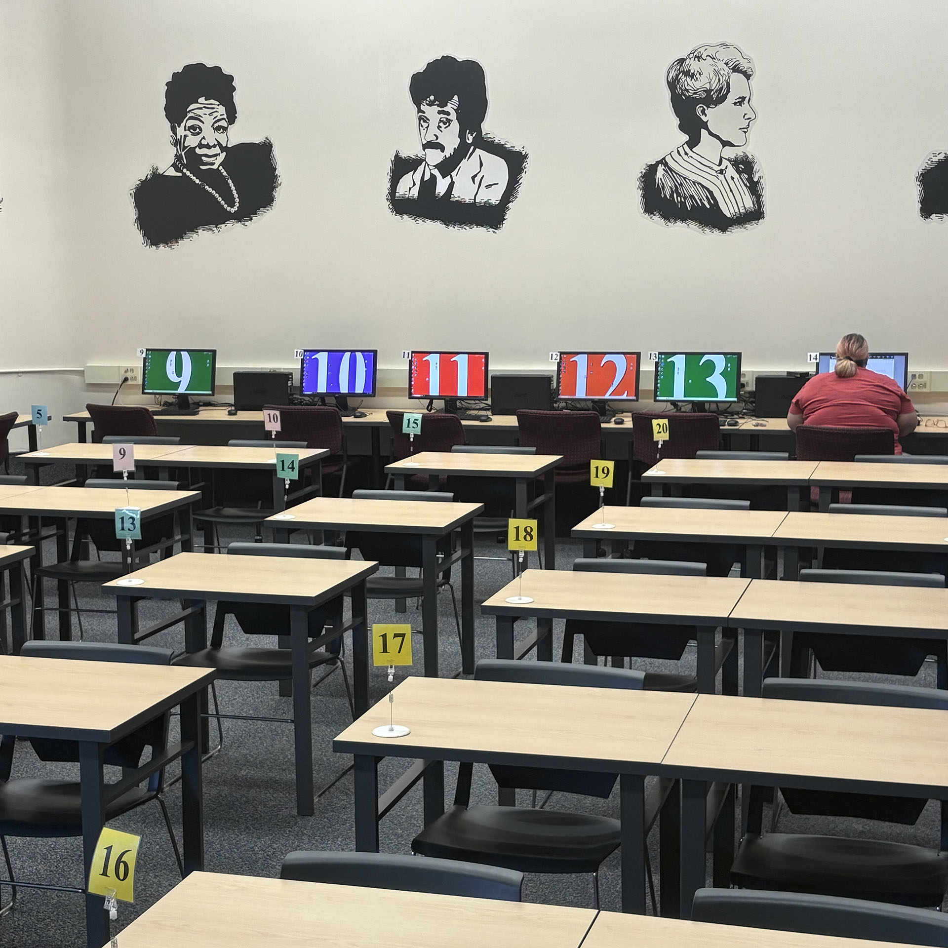 SMC Testing Center, first floor, David C. Briegel Building
