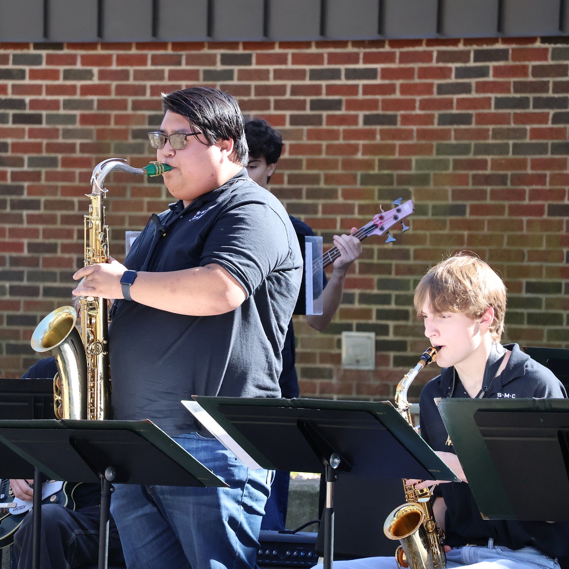 Joe Rizzo, tenor sax, Brandywine