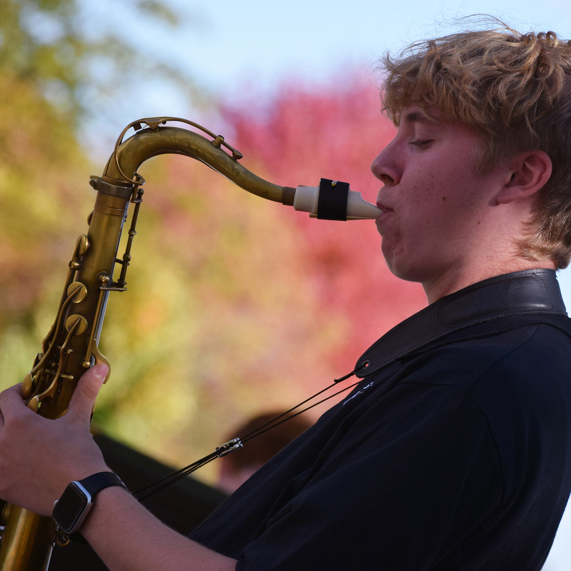 Seth Kalina at Jazz on the Lawn on Oct. 24