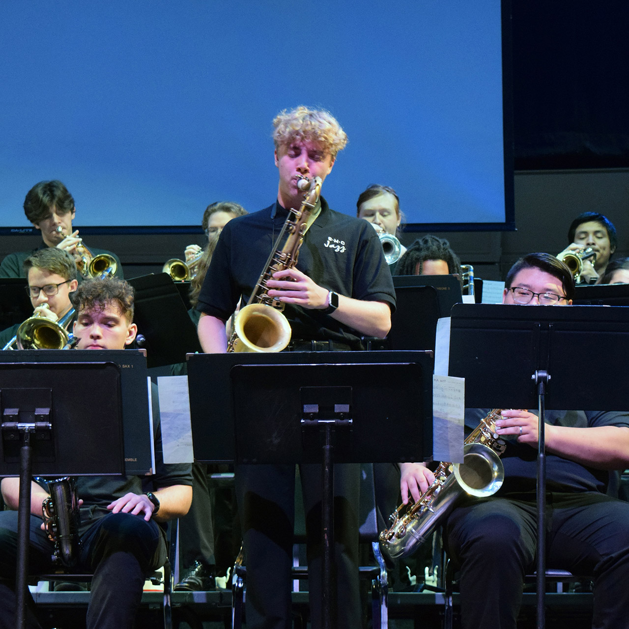 Seth Kalina in Jazz Ensemble