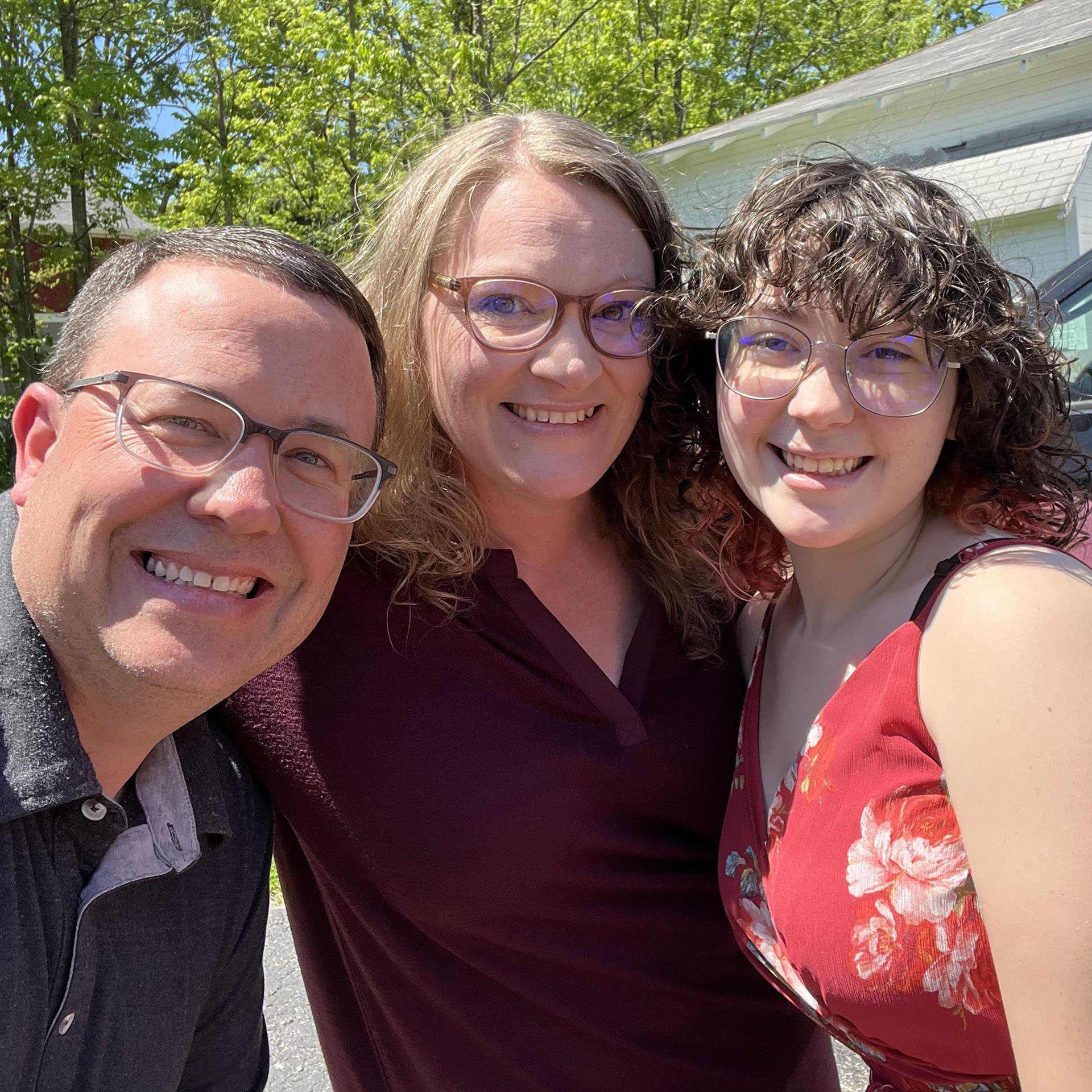 Ted, Kari and Emily