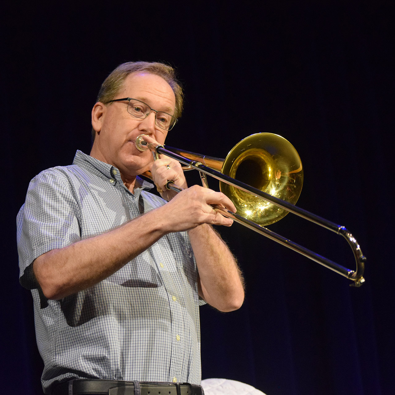 Tim Coffman has played with Sinatra, Lady Gaga and Aretha Franklin