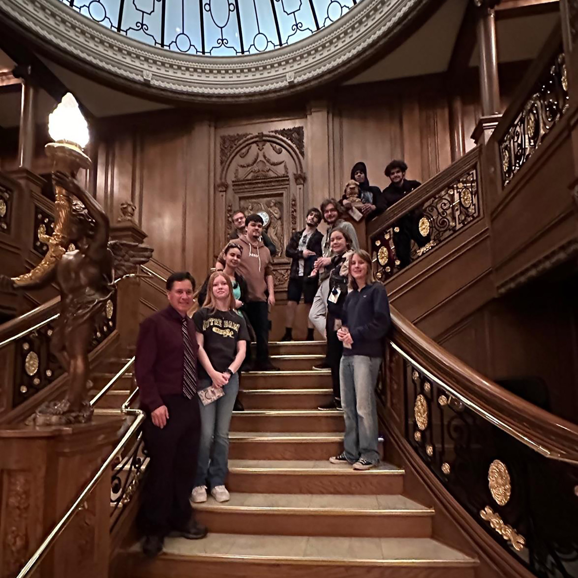 Titanic staircase