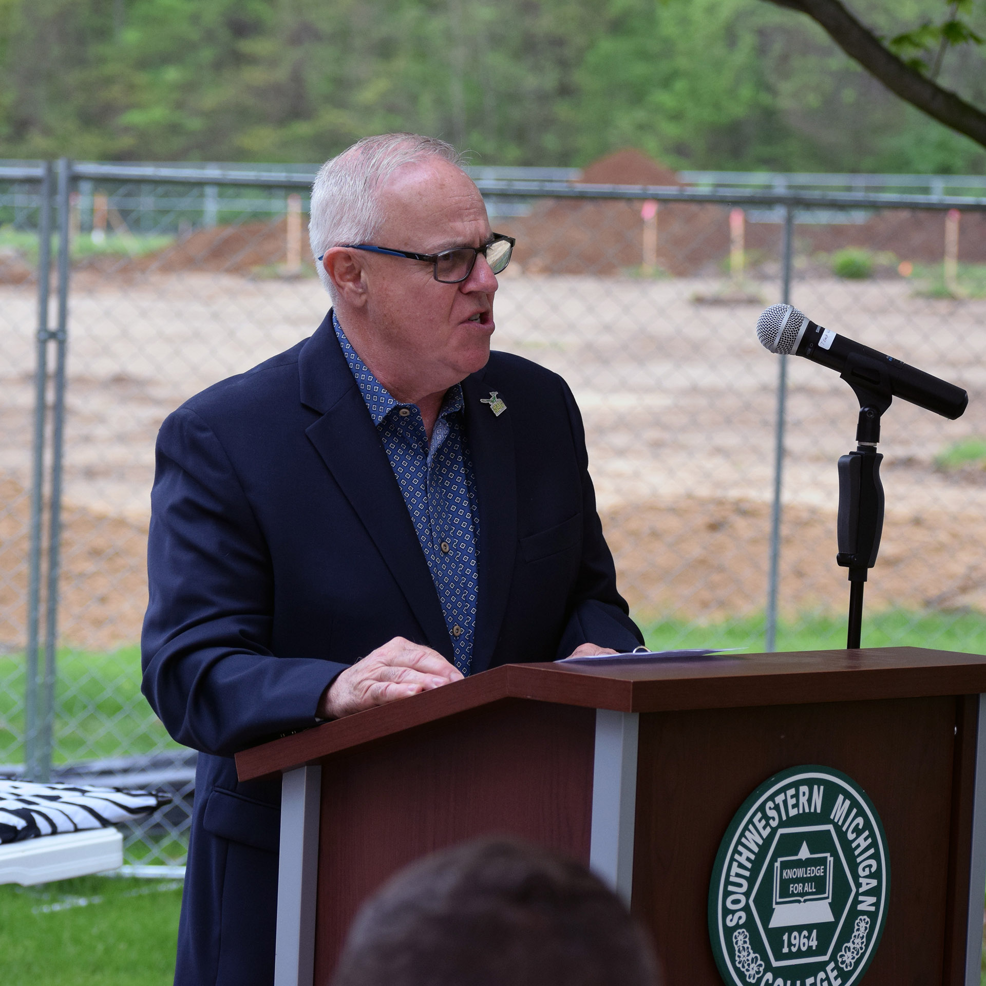 Board of Trustees Chairman Tom Jerdon