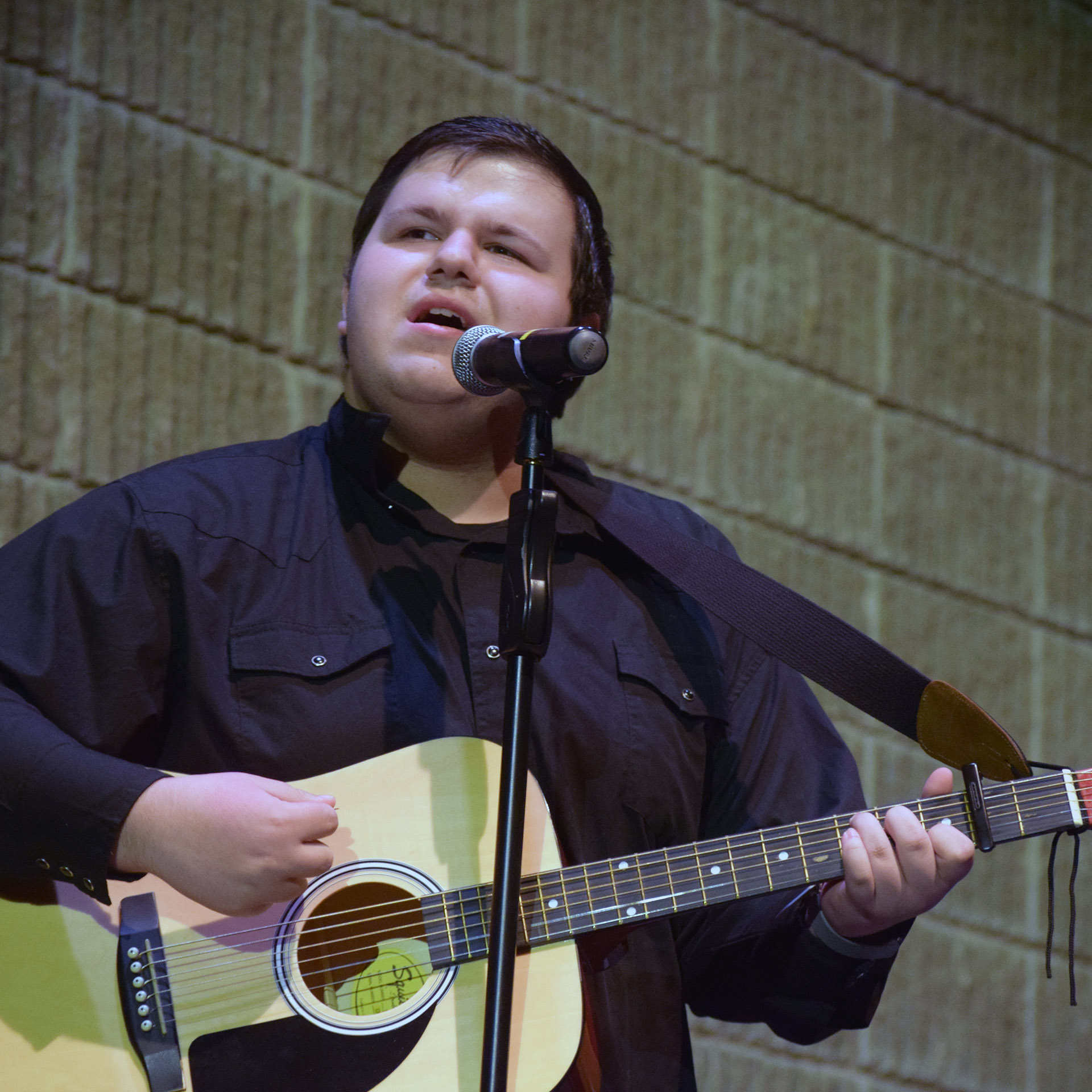 Trenton Smith, bass, sings 