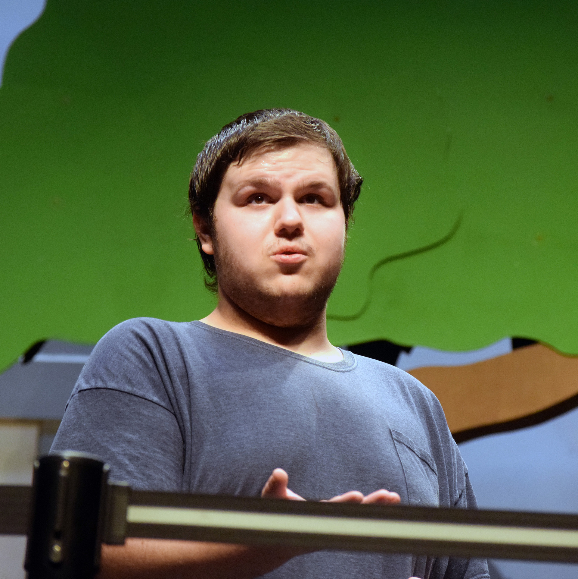 Trenton Smith is Shrek the ogre